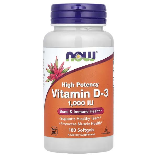 Now Foods D-3 1,000 IU