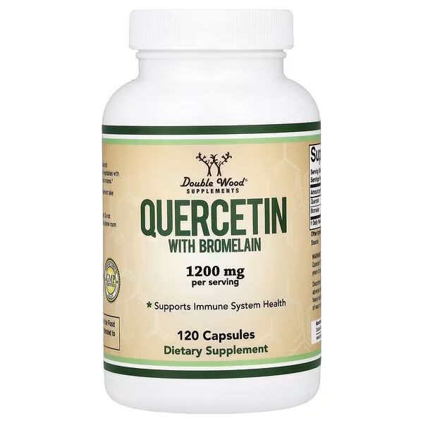 Double Wood Quercetin with Bromelain 600 mg