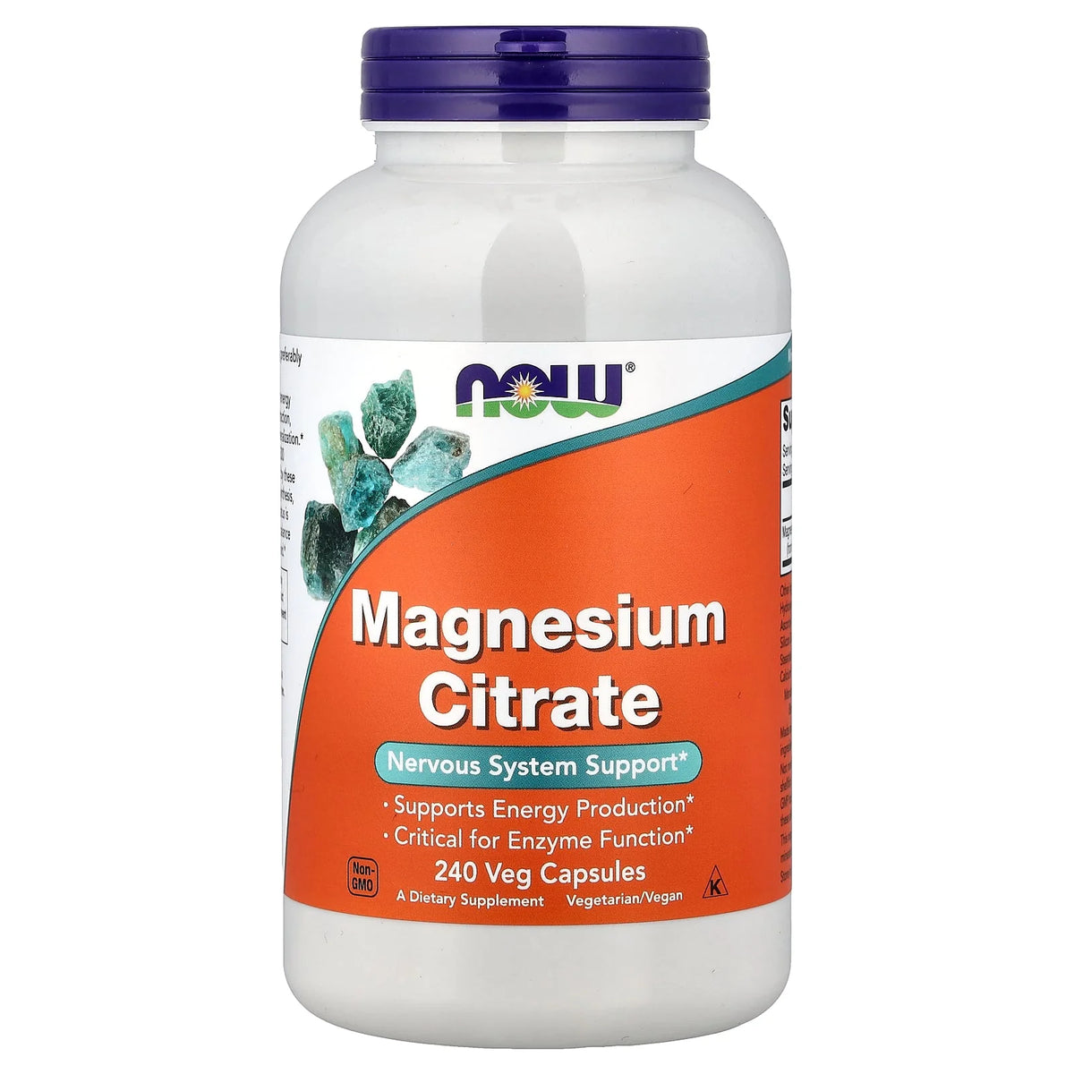 Now Foods Magnesium Citrate 120 & 240 vcaps