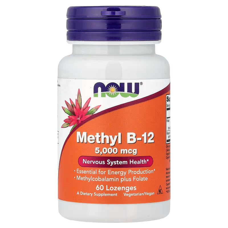 NOW Foods, Methyl B-12, 60 Lozenges