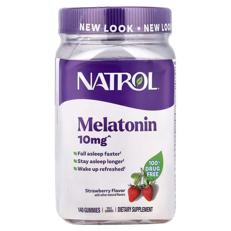 Natrol Melatonin Gummies 10mg Per 2 gummies