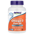 NOW Foods Omega-3 Fish Oil, Molecularly Distilled