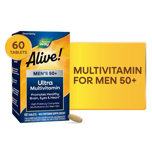 Alive! Men's Once Daily 50+ Multiple