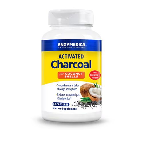 Enzymedica Activated Charcoal + enzyme and Ginger