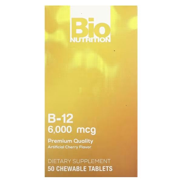 Bio Nutrition Methly B-12 6,000 mcg