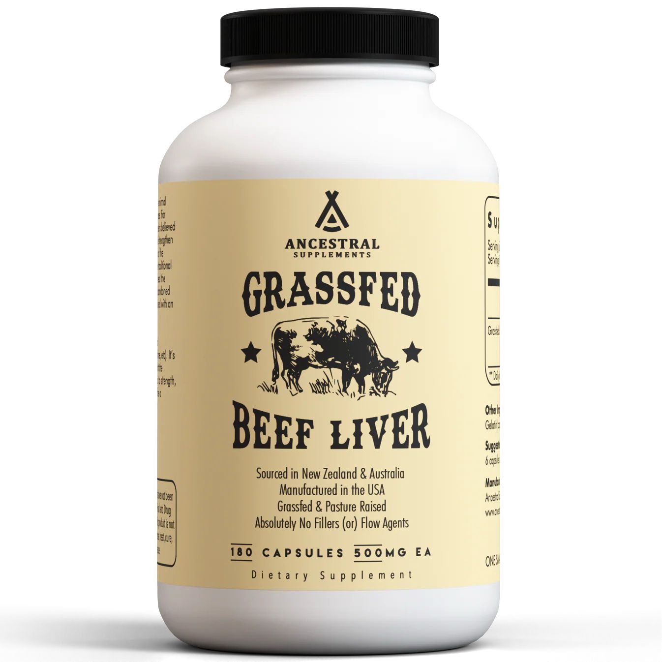 Ancestral Supplements Beef Liver