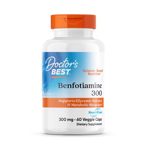 Doctor's Best Benfotiamine 300 mg +