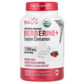 Nutri, Organic Berberine + Ceylon Cinnamon, 120 Organic Capsules