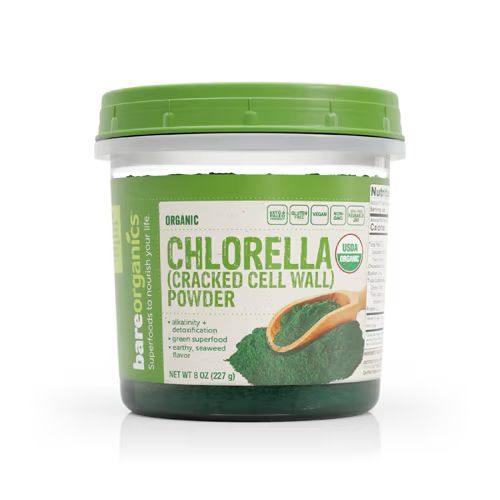 Bare Organics Cracked Wall Chlorella Powder