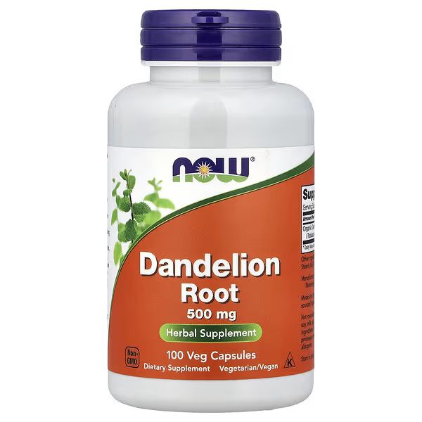 Now Foods Dandelion Root 500 Mg.