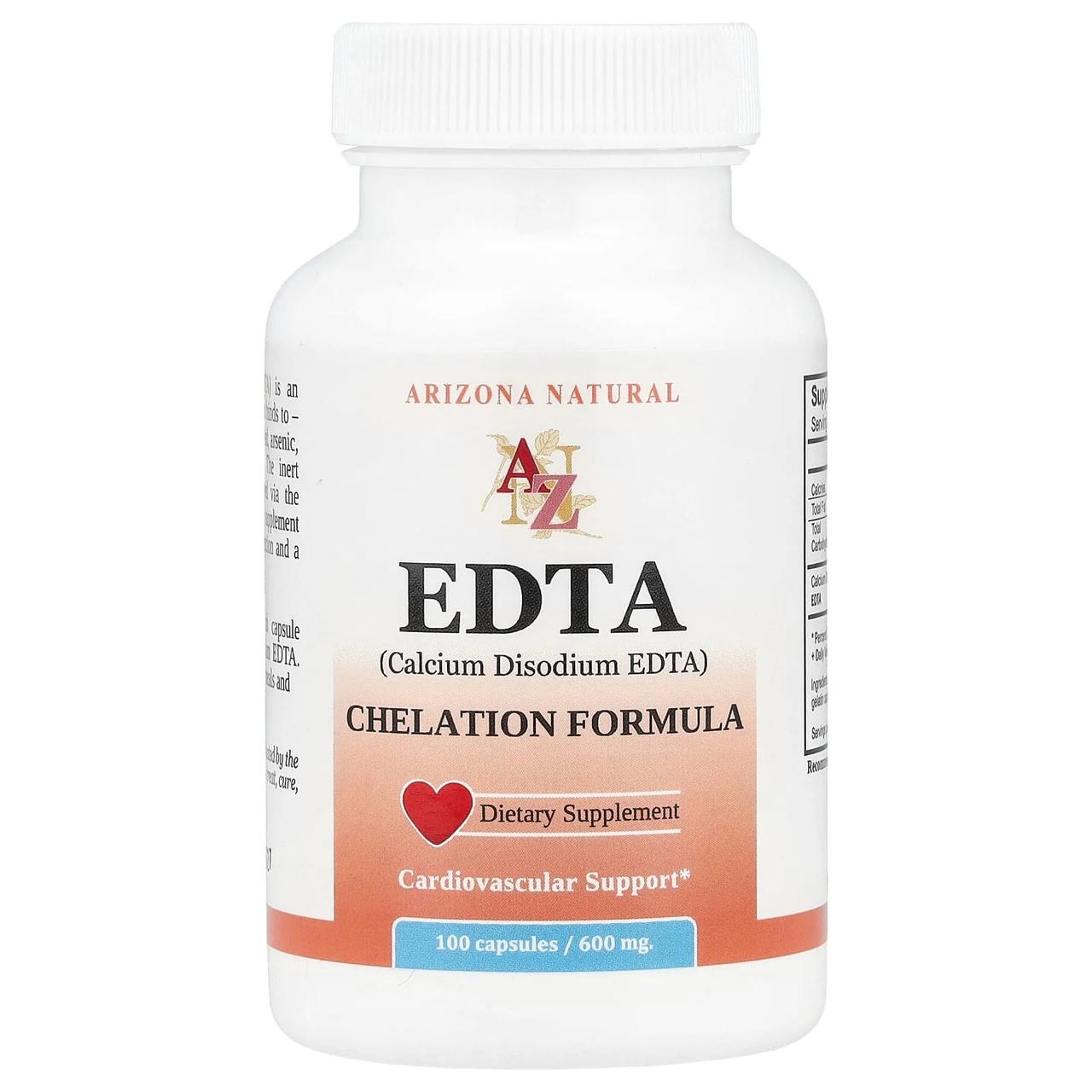 Arizona Natural EDTA Chelation 600 mg