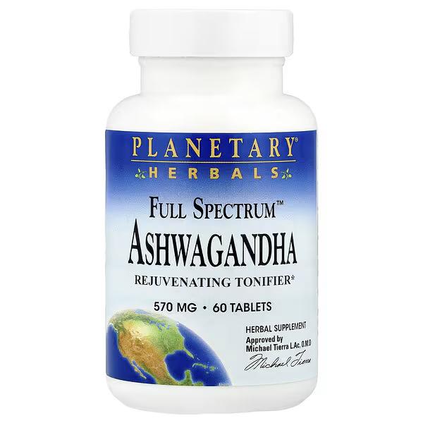 Planetary Herbals Ashwagandha Full Spectrum 570 mg