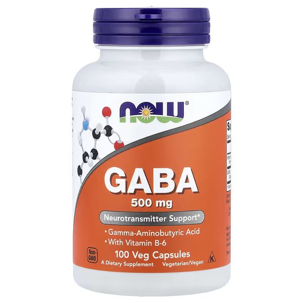 Now Foods GABA 500 mg