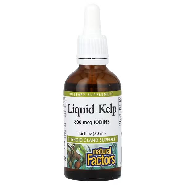 Natural Factors Liquid Kelp Iodine
