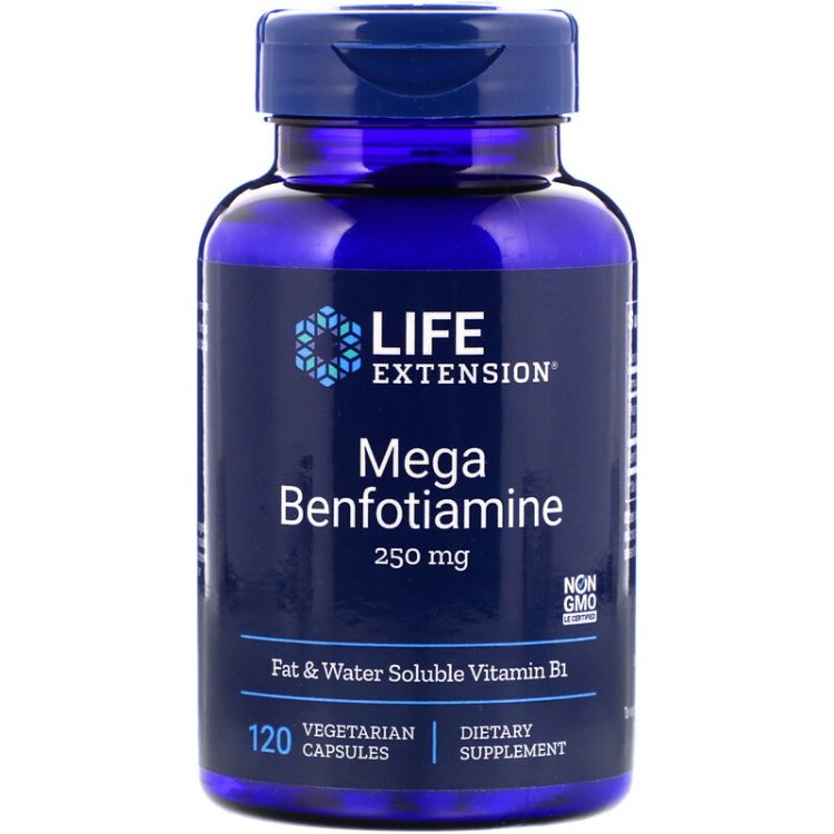 Life Extensions Mega Benfotiamine 250 mg