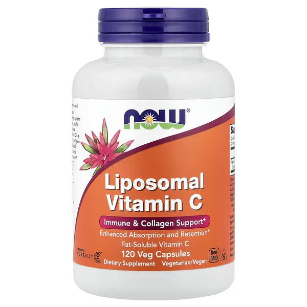 Now Foods Liposomal Vitamin C 500 mg per cap