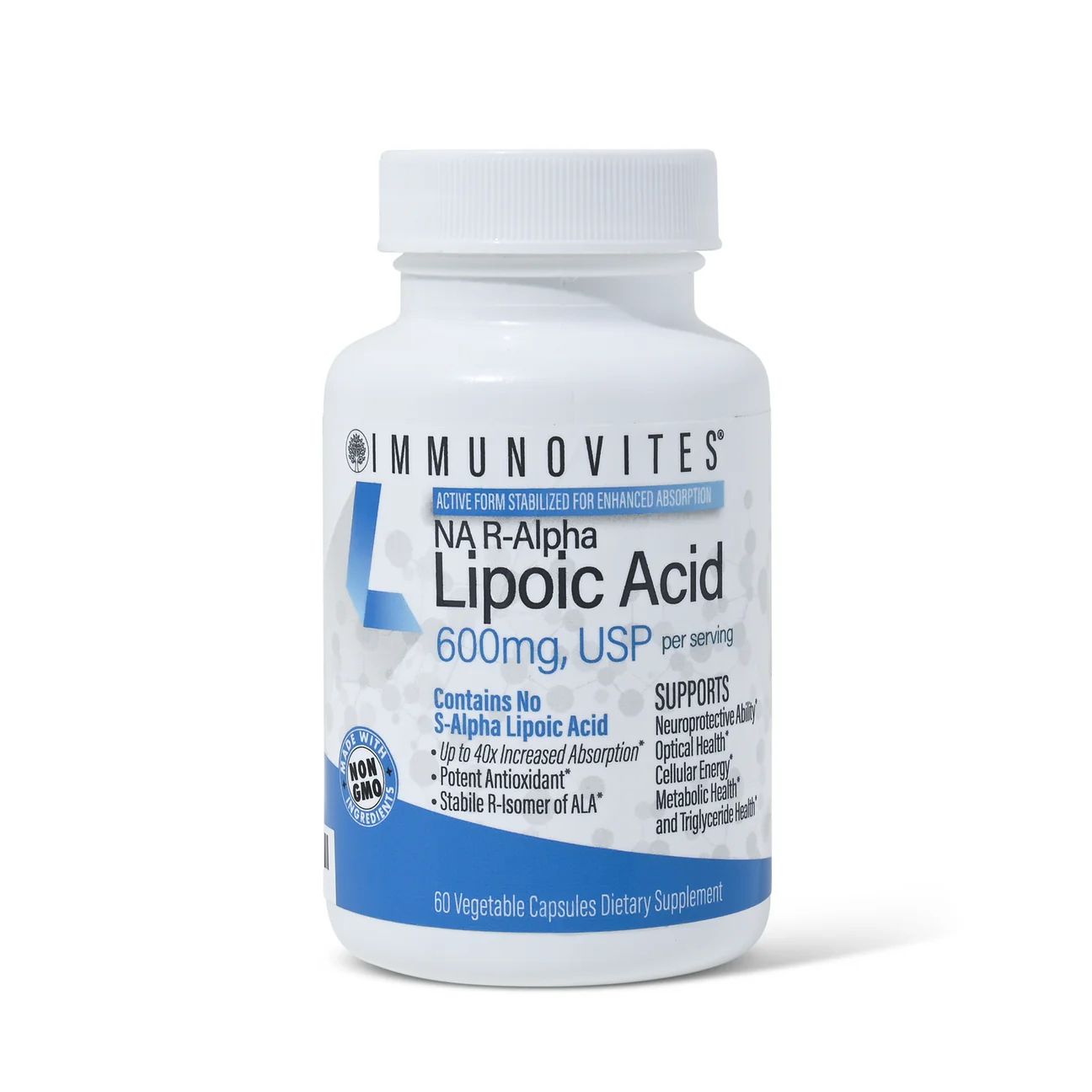Immunovite R-Alpha Lipoic Acid 600 mg