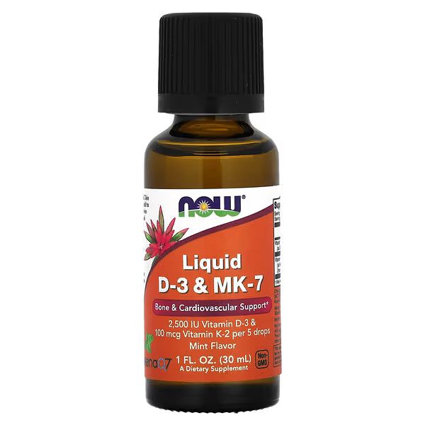 Now Foods Liquid D-3 / MK-7