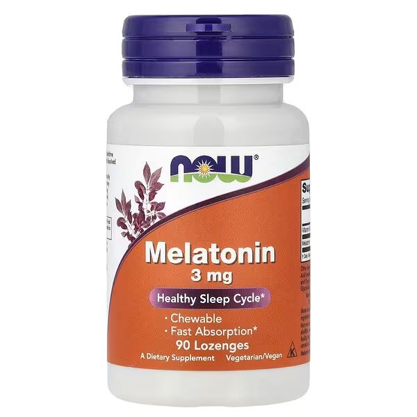 Now Foods Melatonin 3 mg