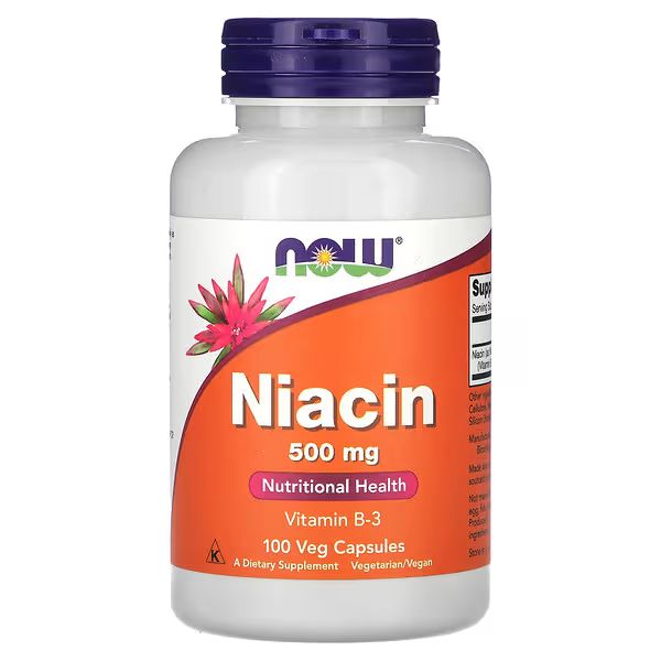 Now Foods Niacin 500 mg
