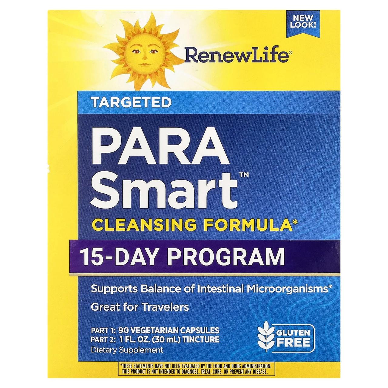 Renew Life PARA Smart Cleansing Formula 15 day program