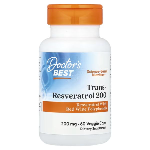 Doctor's Best Trans-Resveratrol 200
