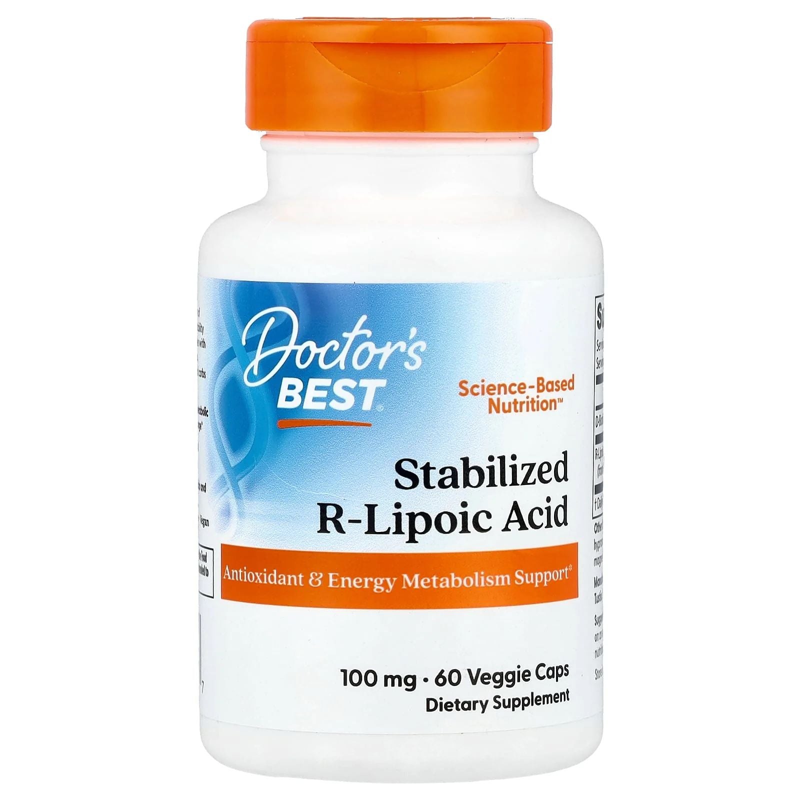 Doctor's Best R-Lipoic Acid 100 mg