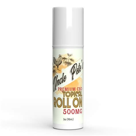 Uncle Pete’s CBD Roll-On 500mg