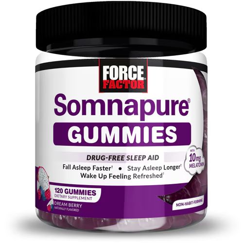 Force Factor Melatonin Gummies 5 mg each
