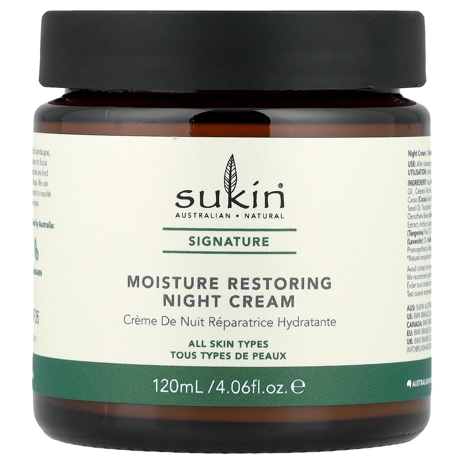 Sukin Moisture Restoring Night Cream