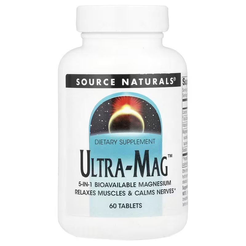 Source Naturals Ultra-Mag 60 tabs